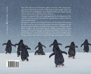 Antarctic Penguins: A visual Journey - back cover